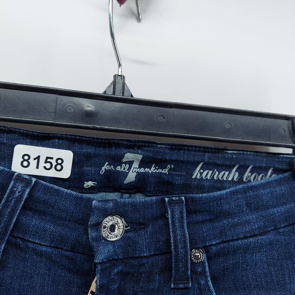 7 For All Mankind  Kara Bootcut Jeans size 25 - Picture 8 of 12